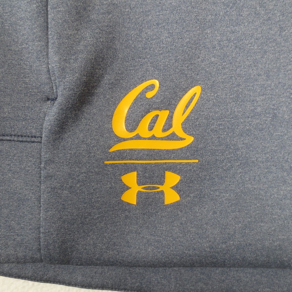 California Golden Bears Under Armour Pullover Sweatshirt Women XXL* Navy Heather